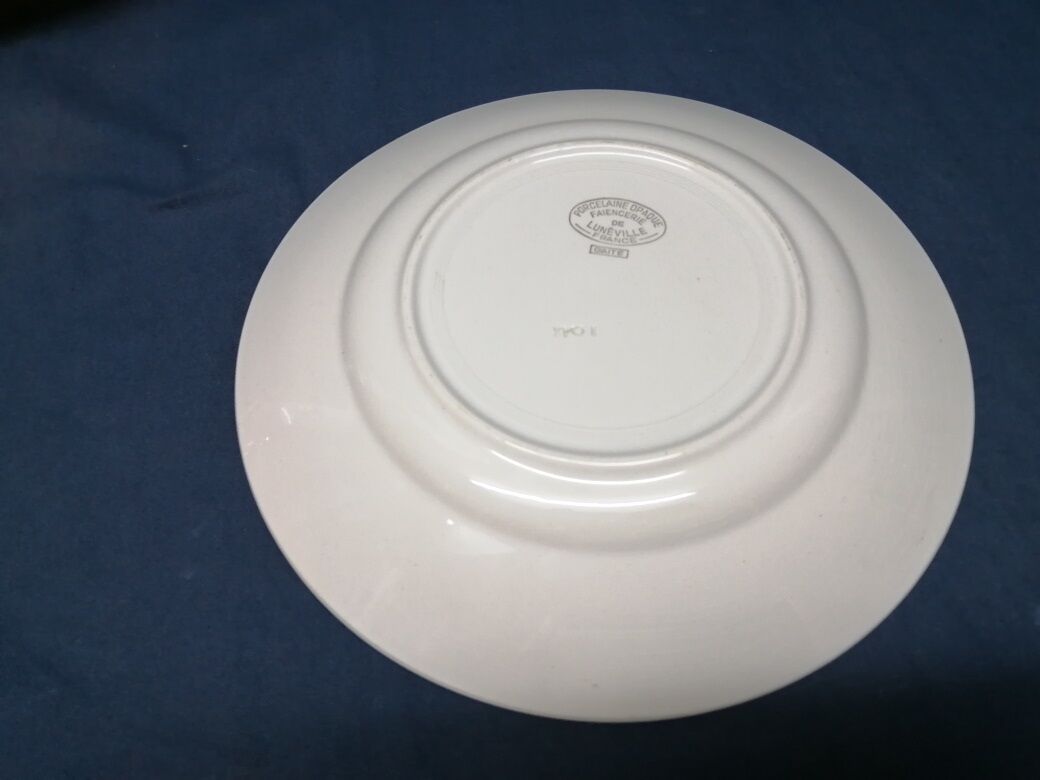 Lunéville Gaité Cream Golden Ancient Porcelain