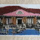 Bold pastels in old photo - Cornwall 1920