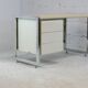 Bureau "space age". Acier laqué, acier chromé. France, circa 1970