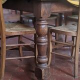Table alsacienne en chêne