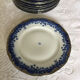 Set of 12 flat plates Romanian porcelain Dalba Julia
