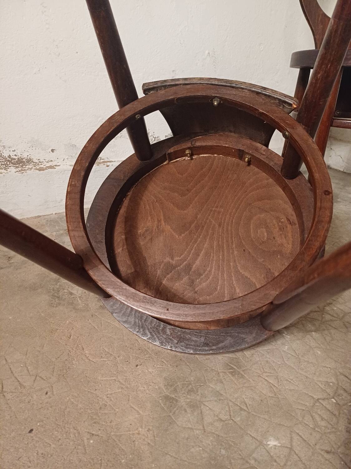 Set of 3 Baumann Mouette bistro chairs