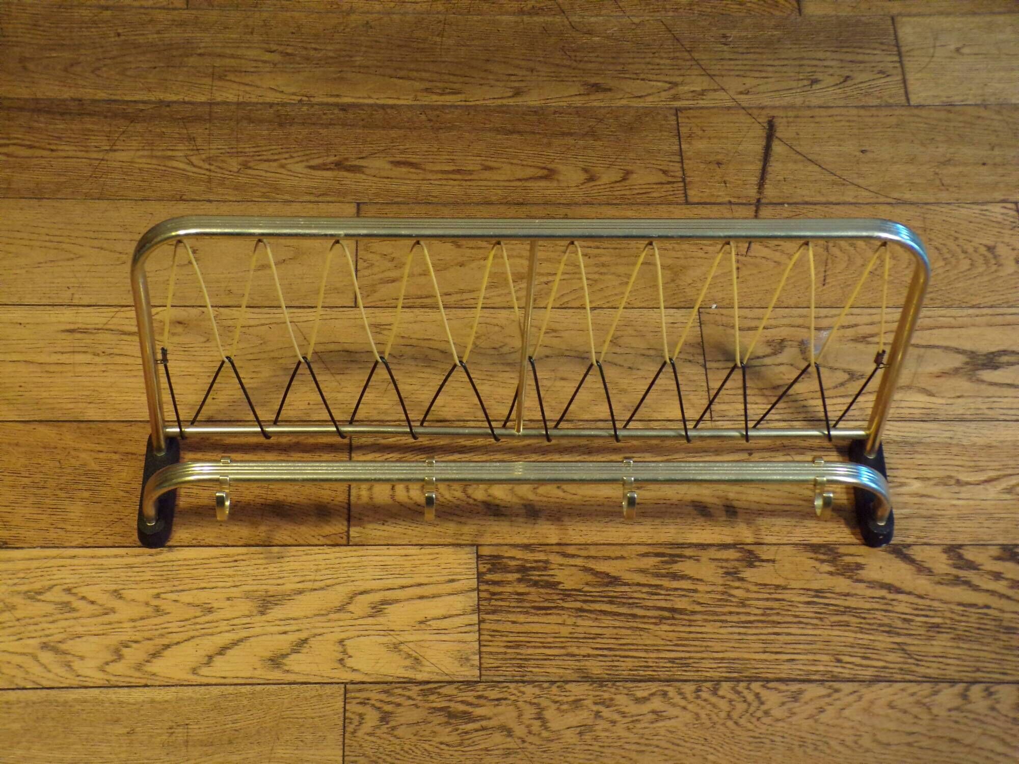 Train luggage rack style coat rack l=60cm