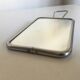 Barber's mirror white relief back - 14x9cm