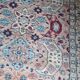 Vintage oriental rug from the 1980s. Handcrafted, handmade.