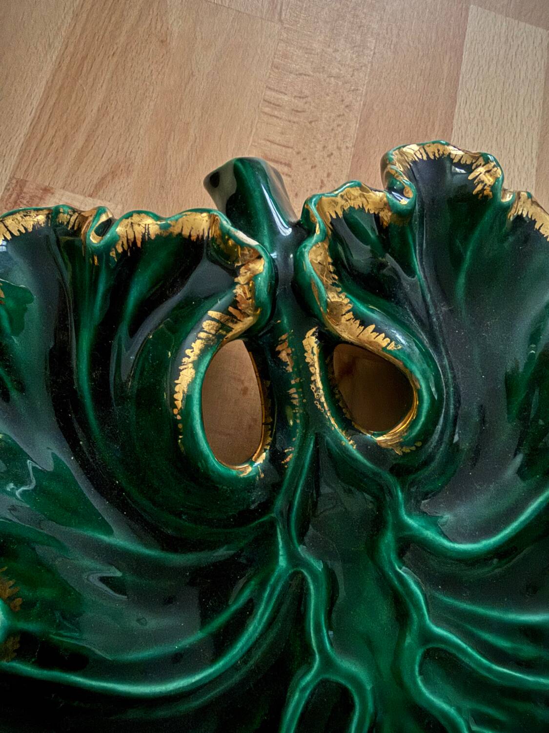 Large empty pocket / dish Santiago Rodríguez Bonome / earthenware