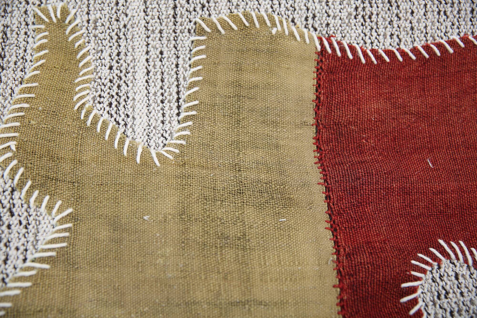 Tapisserie Murale Textile Vintage, Tenture Design, Art Textile, 88x106 Cm
