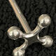 Christofle 12 holder knives balls model atomium very good condition ref CH10PC