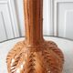 Vase en rotin et céramique années 70