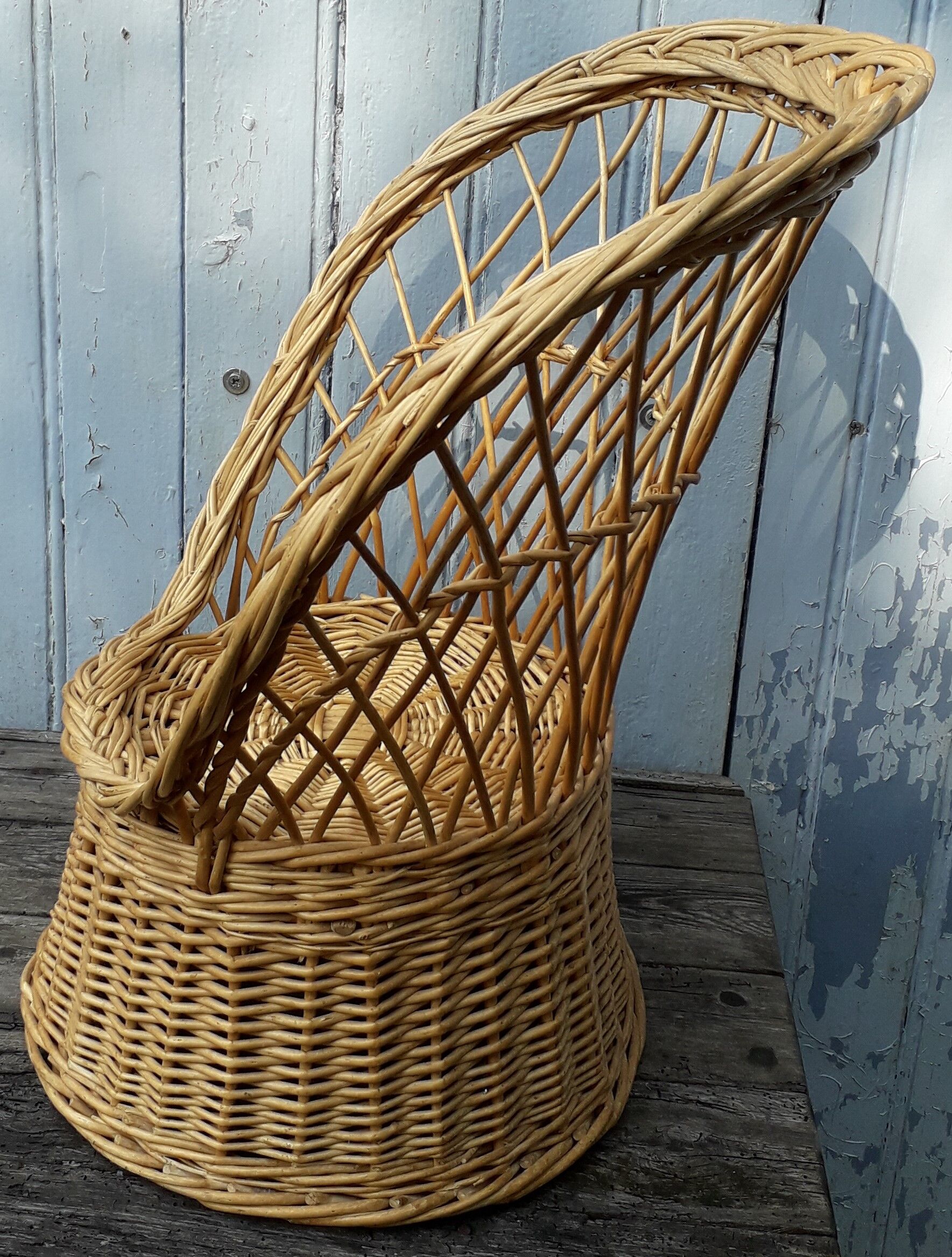 Wicker children's chair