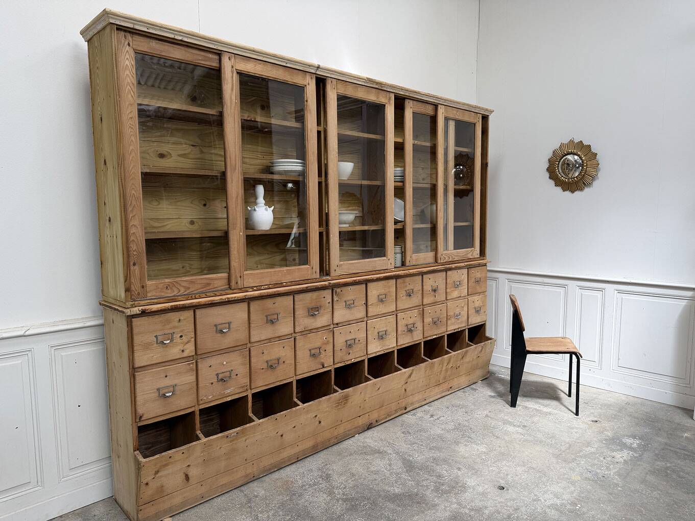 Showcase library workshop furniture 1940