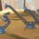 3 Vintage School Hooks