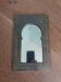 Miroir oriental laiton 25 x 16