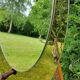 Oval Italian mirror of the 70s two complexions