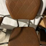 Set of 2 vintage skai chairs 60's/70's