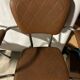 Set of 2 vintage skai chairs 60's/70's