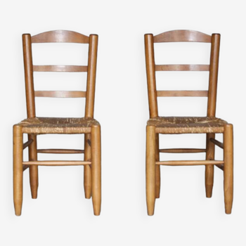 Series of two Georges Robert mountain chairs - France 1960