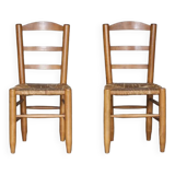 Series of two Georges Robert mountain chairs - France 1960