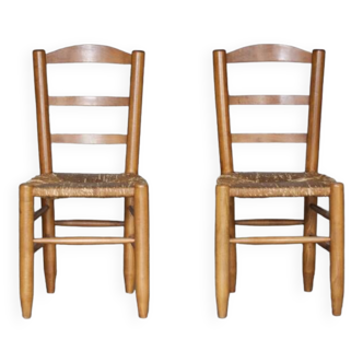 Series of two Georges Robert mountain chairs - France 1960