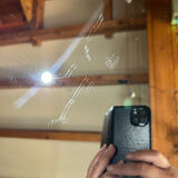 Golden mirror high 2m old