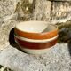 Antique stoneware salad bowls
