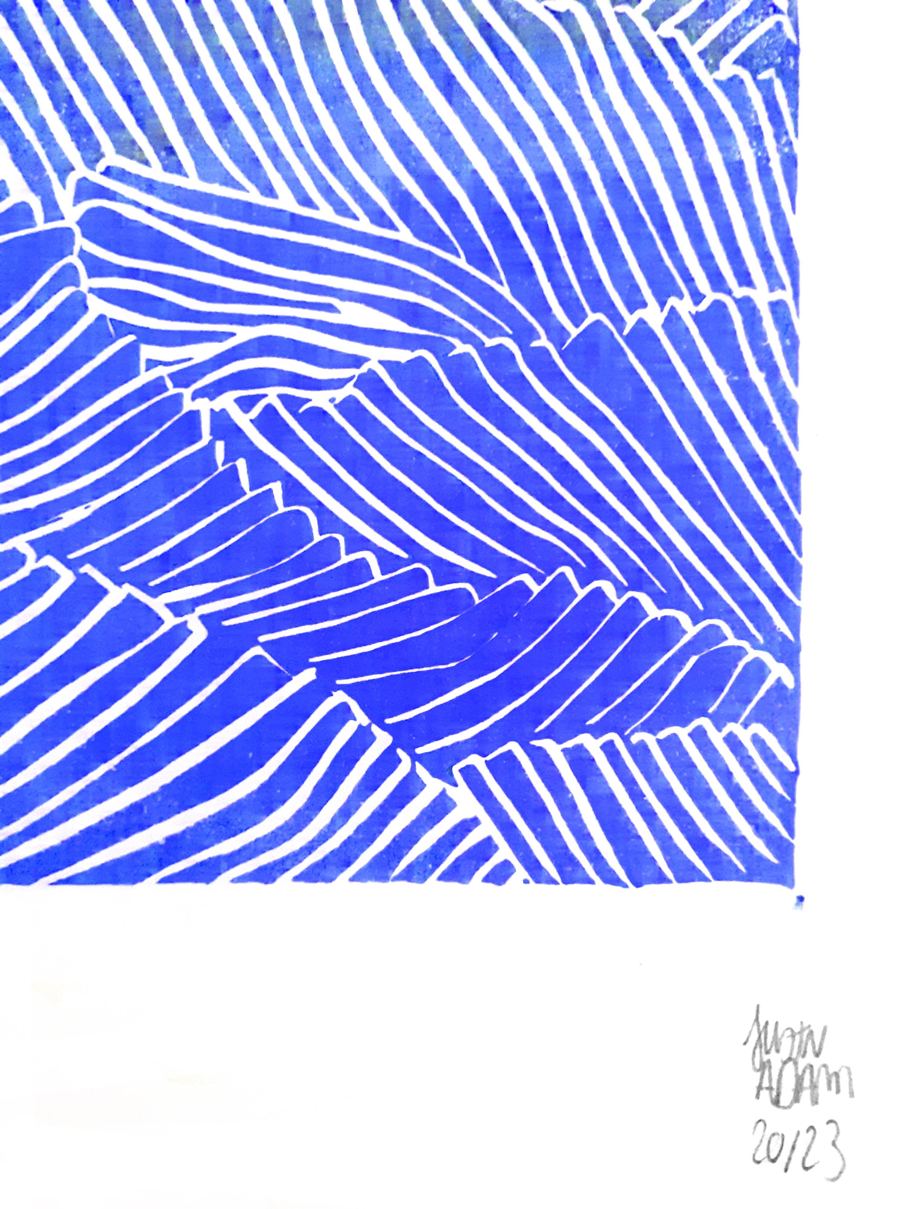 Vague à l'âme - bleue