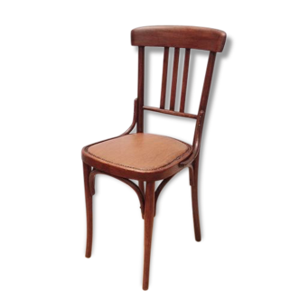 Chaise bristro en bois courbé