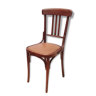 Chaise bristro en bois courbé