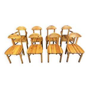 chaises de salle à manger - 1980 ensemble