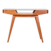 Table basse de milieu de siècle par František Jirák pour Tatra, années 1950.