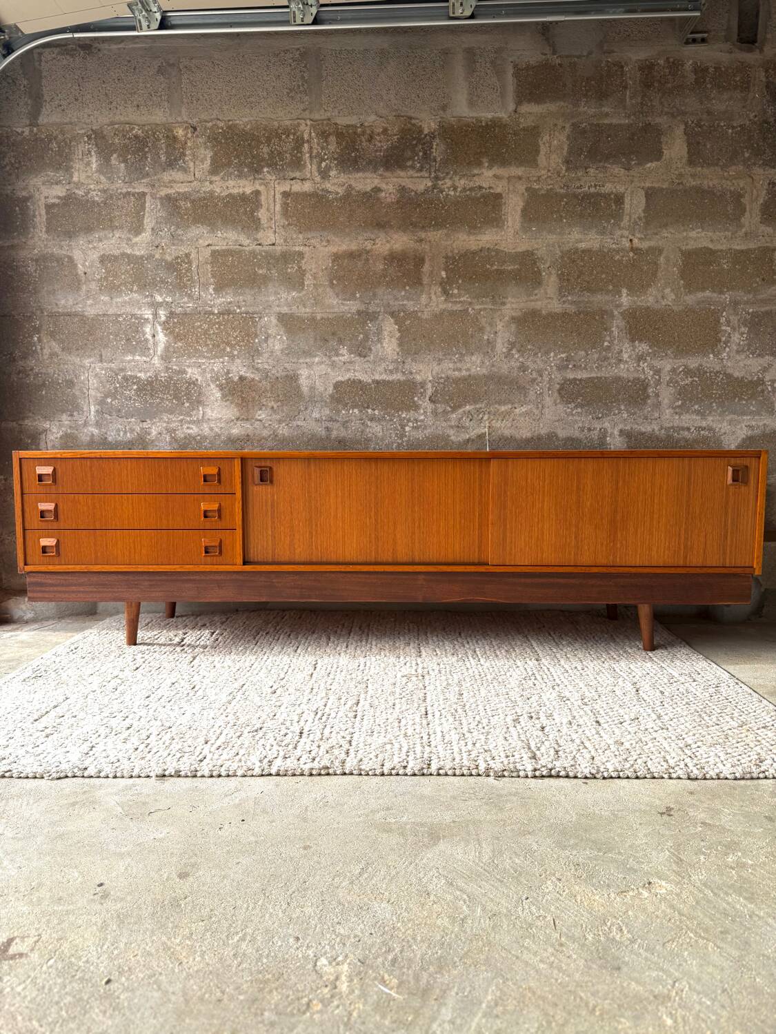 Scandinavian teak sideboard, 1970.