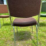 4 stackable chairs 1970