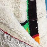 Berber carpet azilal 260x150 cm knoted hand in Morocco