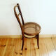 Chaise bistrot cannée estampillée « glaris »
