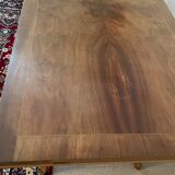 Dining table walnut art deco