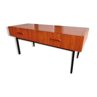 Console furniture in wood and metal
