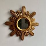 Vintage sun mirror 47x 47cm