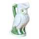 Large antique owl/owl earthenware carafe