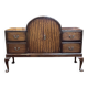 1930s English buffet bar in walnut and mahogany