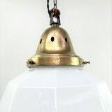 Hanging bag paris 1920 1930 opaline brass