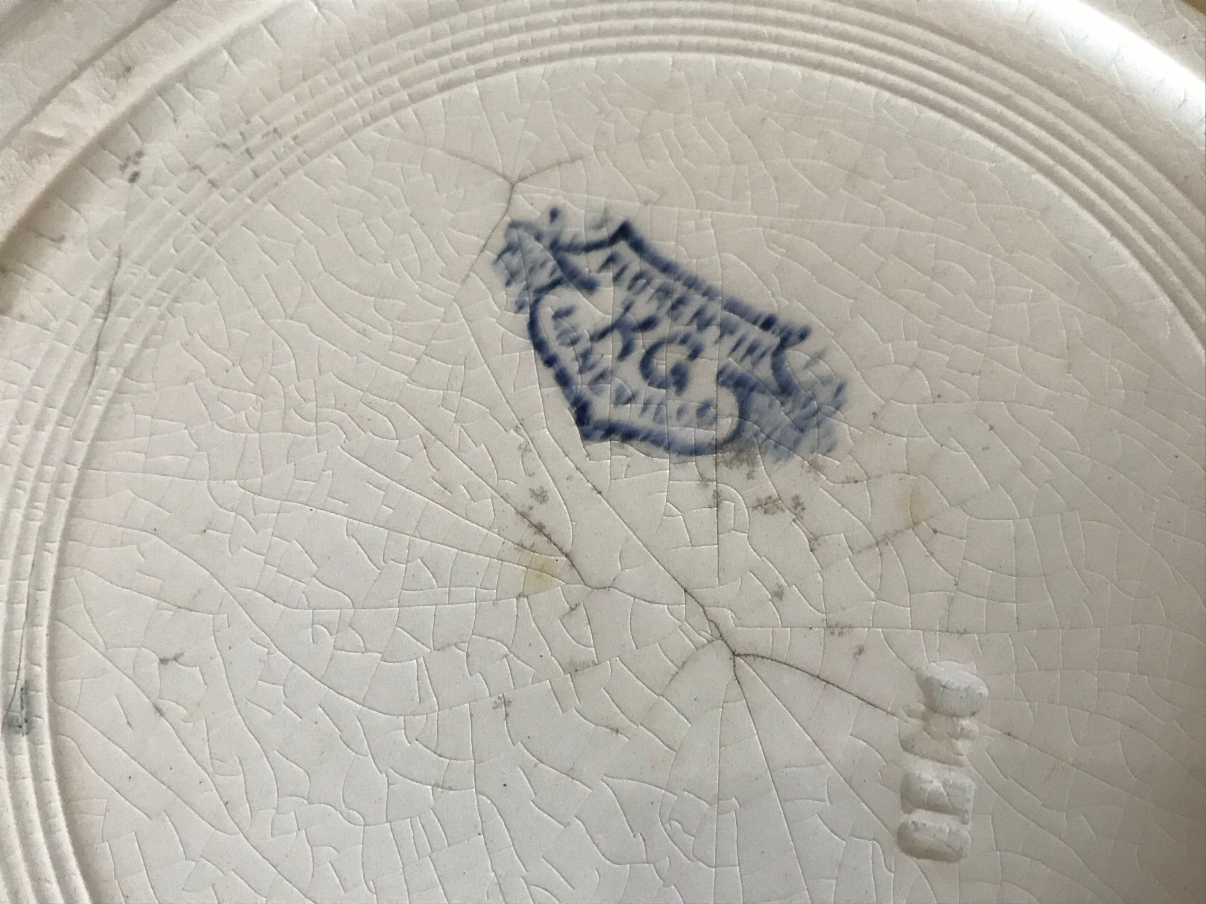 Plat art nouveau KG Luneville