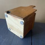 Old wooden salt box