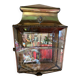Vitrine en laiton et verre