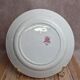 Round antique Saint-Amandoise plate – Iris model – Earthenware