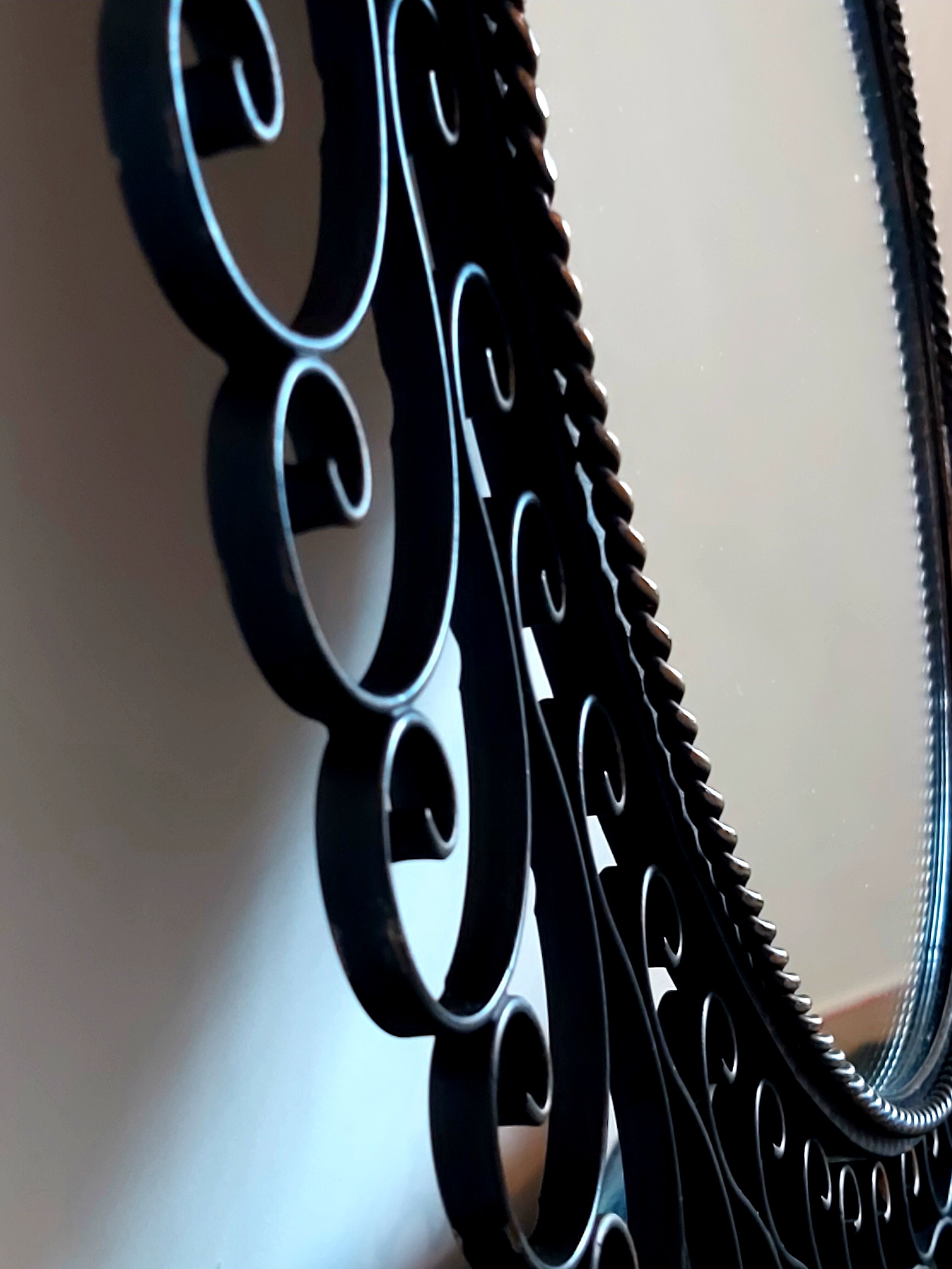 Mirror sun metal 1950