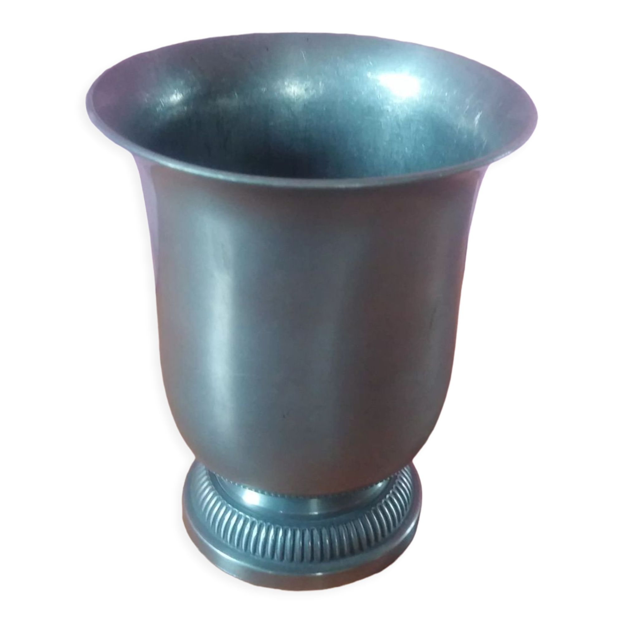 Gobelet médiéval Timbale en etain