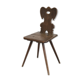 Chaise brutaliste vintage