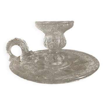 Handheld candlestick with fish handle