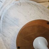 Table basse Tulipe Saarinen pour Knoll ovale marbre