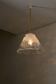 Carlo Nason two-panel glass chandelier